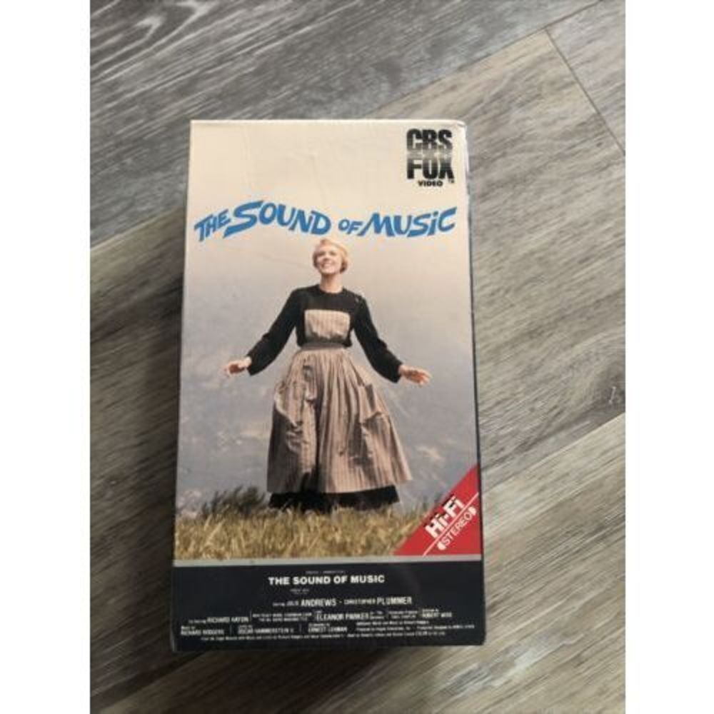 *The Sound Of Music CBS/Fox VHS New Factory Sealed Watermark Unopened 1986